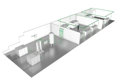 Druckluftapplikation (CS Instruments GmbH & Co. KG)