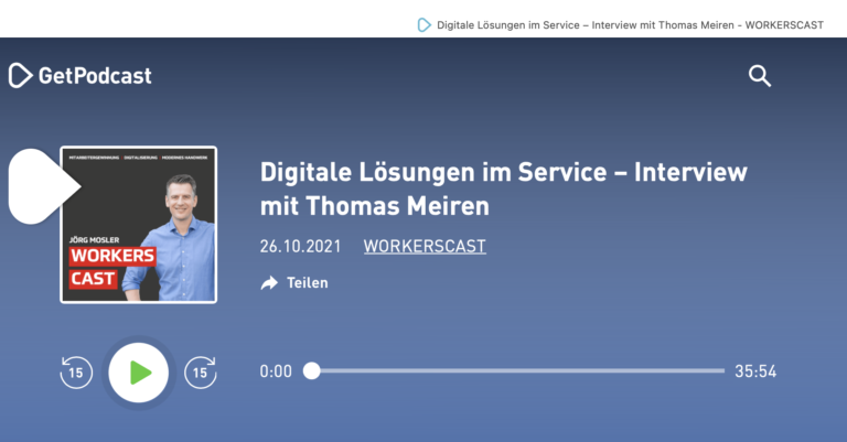 Digitale Lösungen im Service