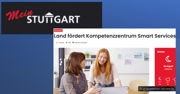 Land fördert Kompetenzzentrum Smart Services