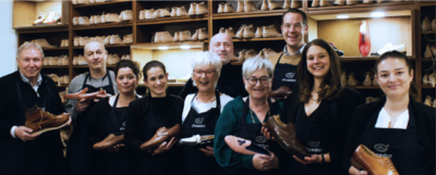 Das Team von Vickermann & Stoya Maßschuhe sowie Shoedoc und PurseNurse