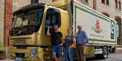 Abbildung 6 E-LKW © Brauerei Clemens Härle