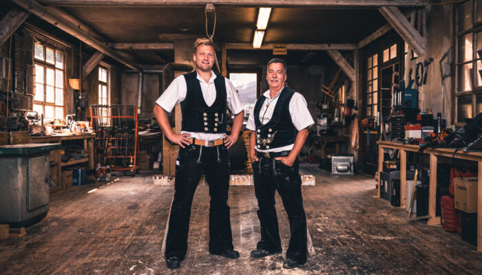 Matthias und Martin Stoll – die Gründer des Unternehmens © Stoll - Zimmerei & Dacheindeckungen