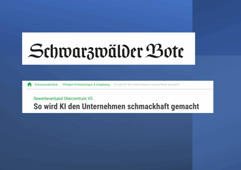 „So wird KI den Unternehmen schmackhaft gemacht”