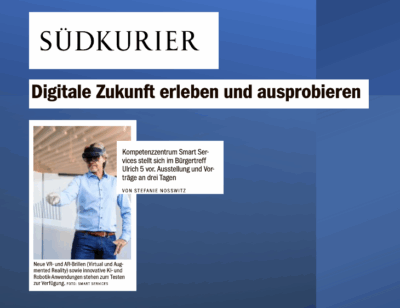 Suedkurier_Digitale Zukunft erleben und ausprobieren