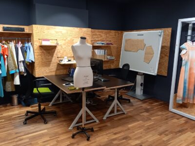 Das Studio von Beck&Becker in den Räumlichkeiten der TEXTILEREI Mannheim (© Beck&Becker)