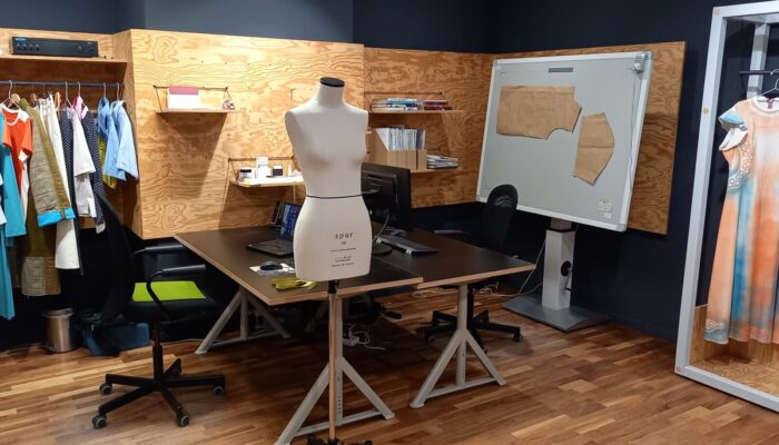 Das Studio von Beck&Becker in den Räumlichkeiten der TEXTILEREI Mannheim (© Beck&Becker)