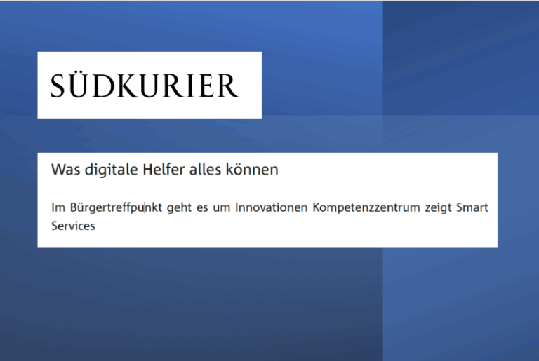 Was digitale Helfer alles können