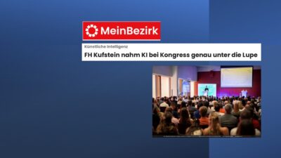 FH Kufstein nahm KI bei Kongress genau unter die Lupe