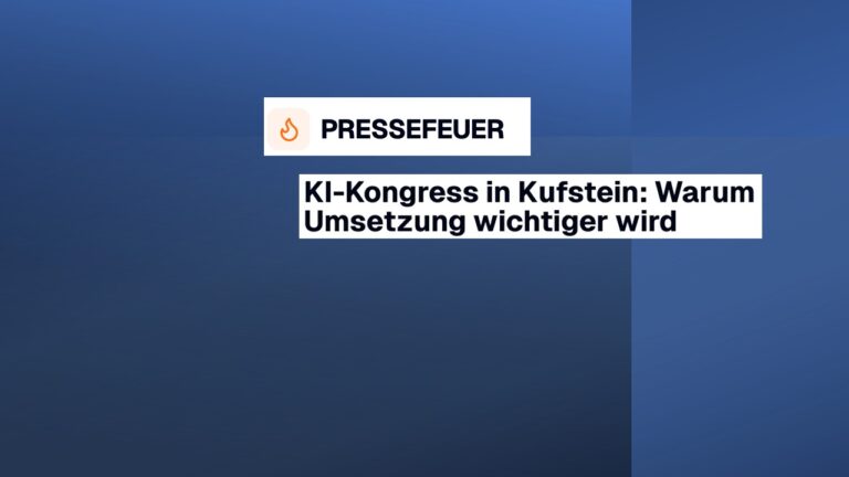 „KI-Kongress in Kufstein: Warum Umsetzung wichtiger wird”