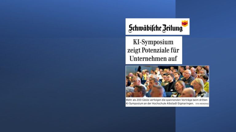 „KI-Symposium zeigt Potenziale für Unternehmen auf”